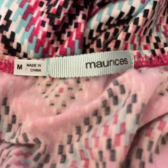 Maurices Spaghetti Strap Multicolor Strappy Top Size M - Picture 4 of 4